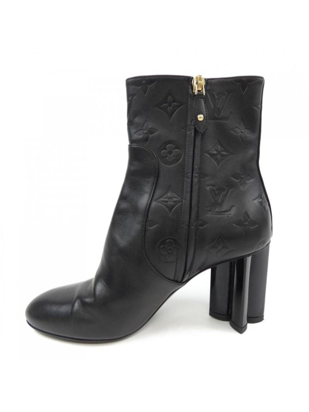 Louis Vuitton Monogram Pattern Debossed Boots - Picture 2 of 6